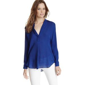 Vince Blue Popover Blouse